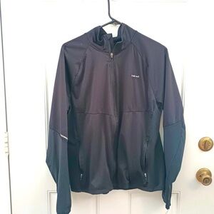 Hind hydra black zip up running jacket size M